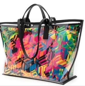 MCM Abstract Pattern Printed Tote Bag NEW!!